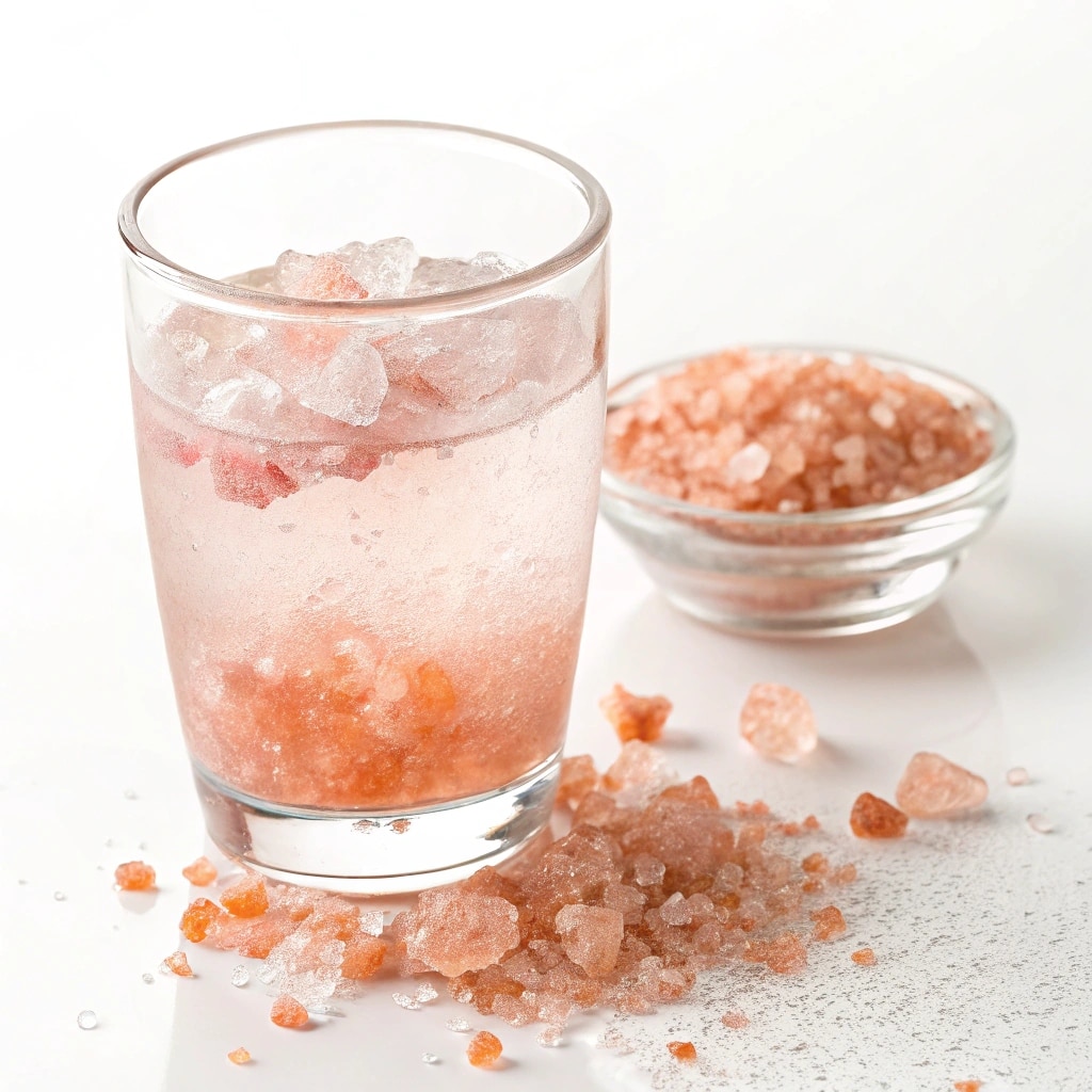 Drink Himalayan Pink Salt in the Morning