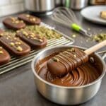 Recipe card for Dubai chocolate pistachio ice cream