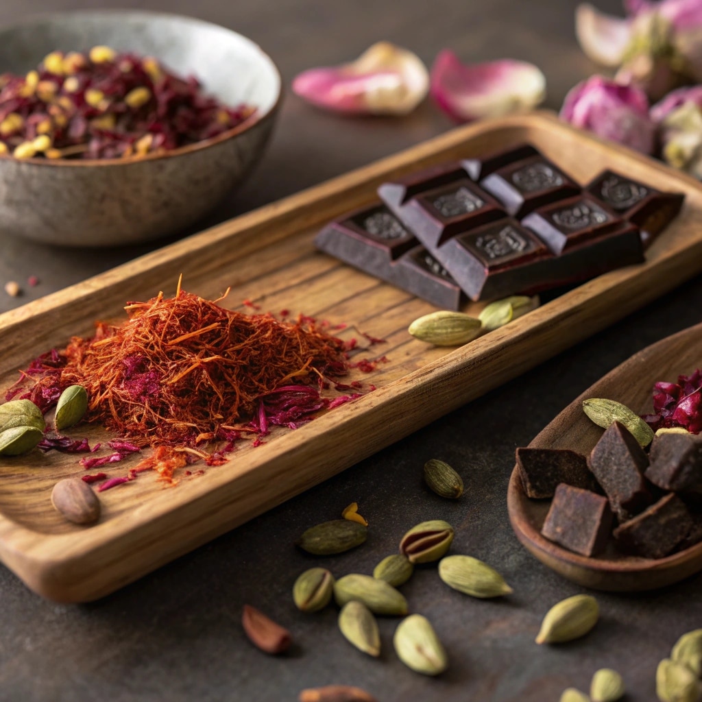 ingredients of Dubai chocolate ice cream