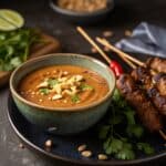 Vietnamese peanut sauce with authentic
