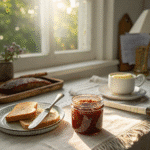 Printable recipe card for low sugar jam recipe