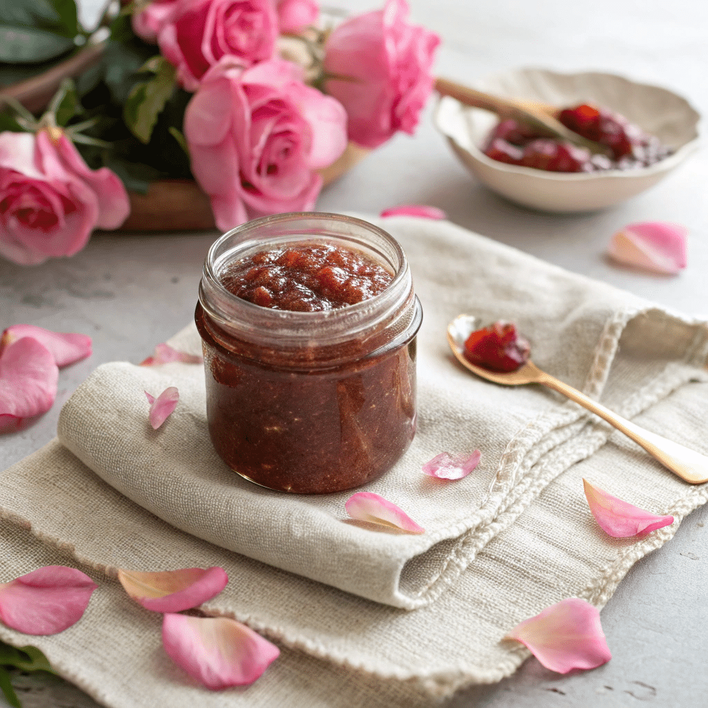 recipe for rose petal jam