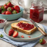 recipe card for sure jell freezer jam