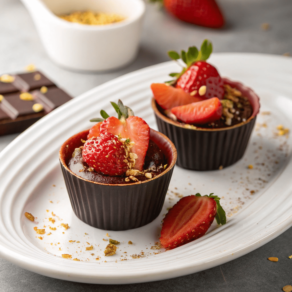 strawberry dubai chocolate cup near me