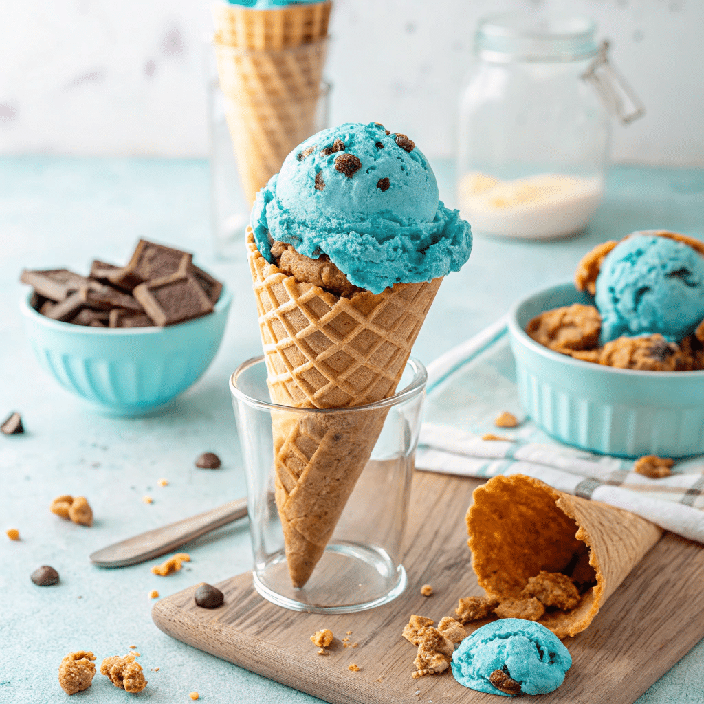 what is cookie monster ice cream