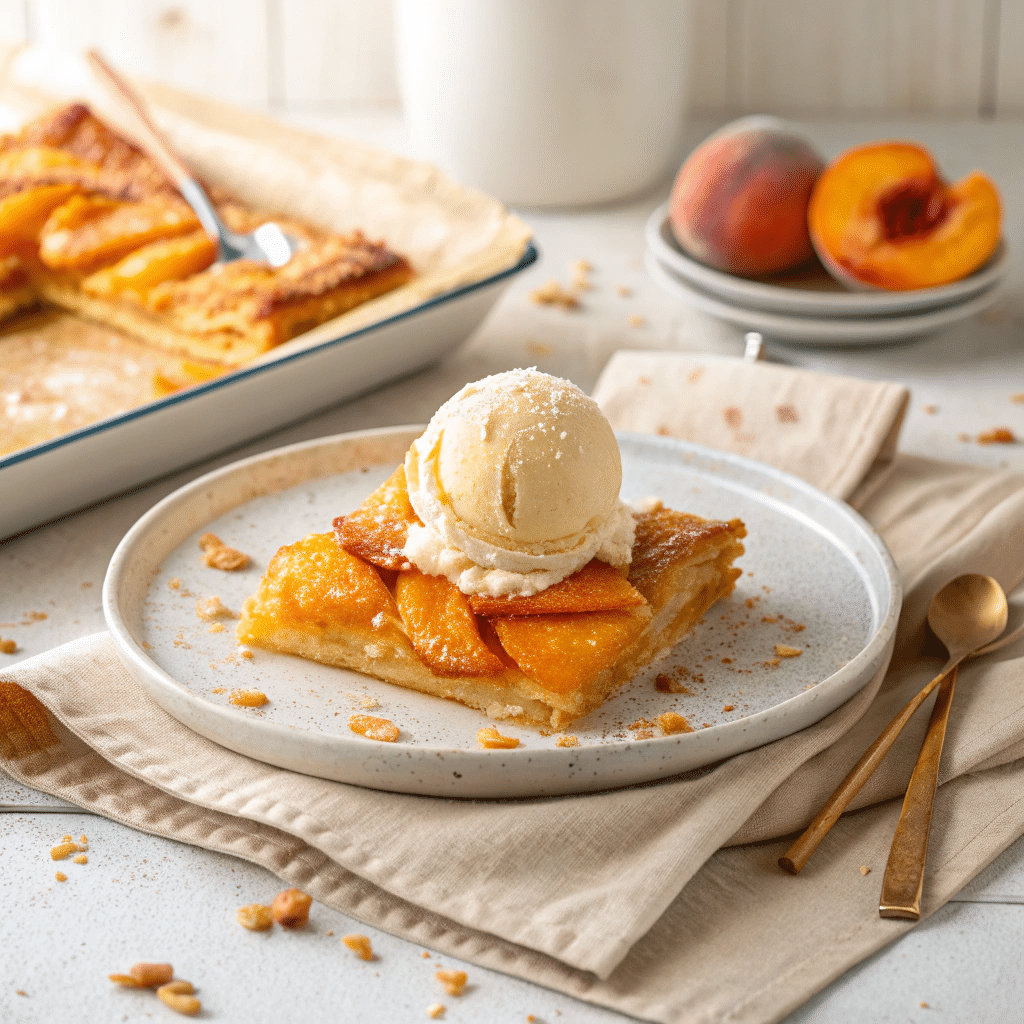 peach phyllo dough dessert easy